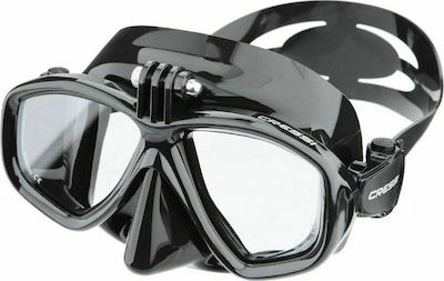 CressiSub Diving Mask Action Black Black DS415050