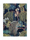 Rain Forest Handmade Rug Rectangular Blue