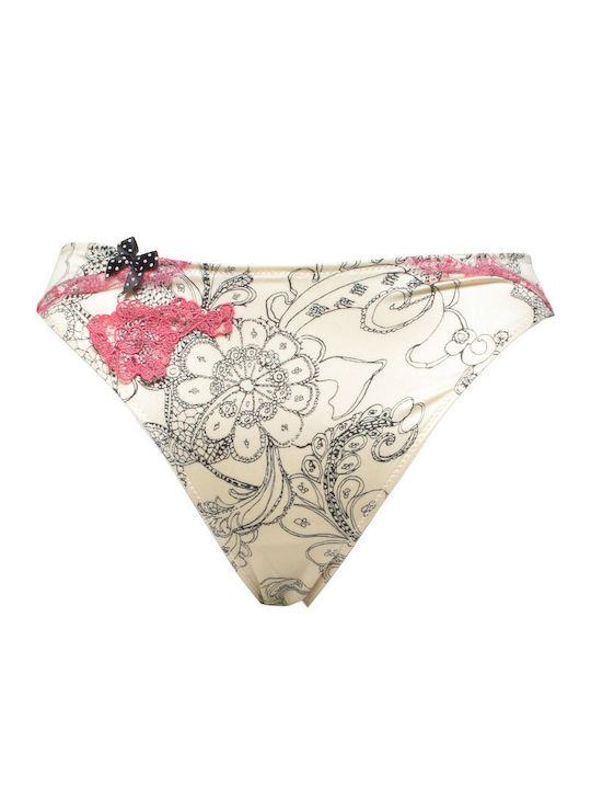 Slip Christian Lacroix cu imprimeu floral 251N-089 pentru femei