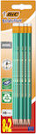 Bic Eco Evolution 655 Pencil HB Set with Eraser Green 10pcs