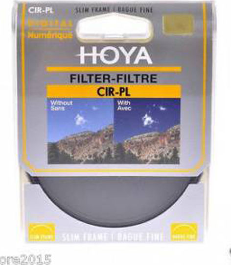 Hoya Slim CIR-PL Φίλτρo CPL Διαμέτρου 37mm για Φωτογραφικούς Φακούς