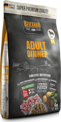 Belcando Adult Dinner 4kg Ξηρά Τροφή χωρίς Σιτηρά για Ενήλικους Σκύλους Μεσαίων & Μεγαλόσωμων Φυλών με Κοτόπουλο και Ψάρια