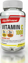 Fit & Shape Vitamin C Plus Πολυβιταμίνη 1000mg 60 κάψουλες
