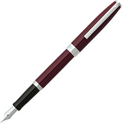 Sheaffer Füllfederhalter Mittel Rote mit Blauer Tintenfarbe Sheaffer Füllfederhalter Mittel Rote mit Blauer Tintenfarbe