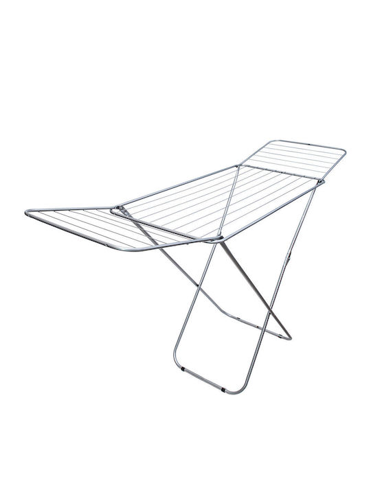 Floor Metal Folding Clothes Drying Rack 20m