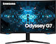 Samsung Odyssey G7 Curved Gaming Monitor 32" QHD 2560x1440 240Hz με χρόνο απόκρισης 1ms GTG