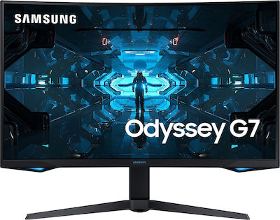 Samsung Odyssey G7 (LC27G75TQSUXEN) VA HDR Curved Gaming Monitor 27" QHD 2560x1440 240Hz με Χρόνο Απόκρισης 1ms GTG