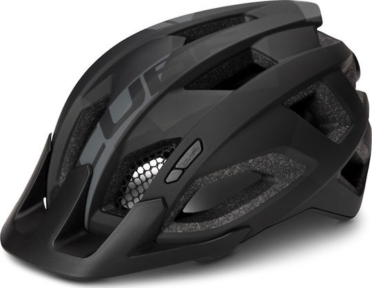 Cube Pathos Art Mountain Bicycle Helmet Black