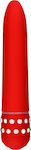 ToyJoy Diamond Superbe Classic Vibrator 15.5cm Red