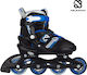 Nijdam Go Crossing Kids Adjustable Inline Rollers Black