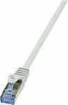 LogiLink U/UTP Cat.6 Ethernet Network Cable 0.5m Gray 1pcs