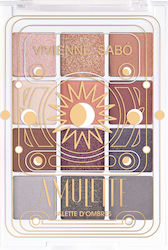 Vivienne Sabo Amoulette Eye Shadow Palette in Solid Form