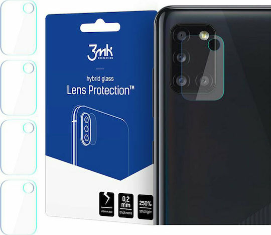 3MK Προστασία Κάμερας Tempered Glass Διάφανο για το Galaxy A31