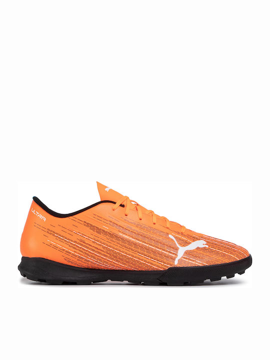 Puma Ultra 4.1 TT Χαμηλά Ποδοσφαιρικά Παπούτσια με Σχάρα Shocking Orange / Black