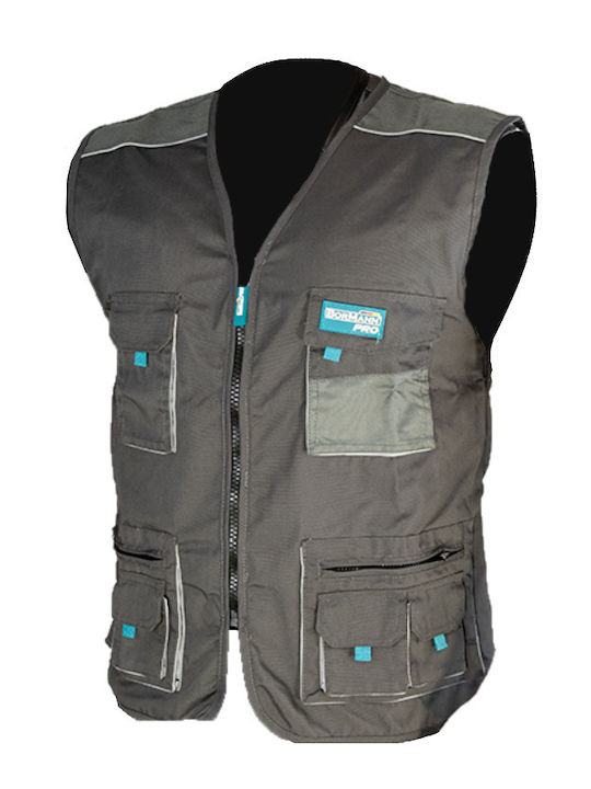 Bormann Pro BPP701 Vestă de siguranță Gri Bormann Pro BPP701 Vestă de siguranță Gri