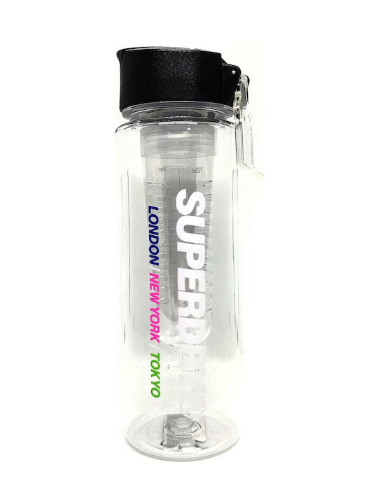 Superdry Wasserflasche Kunststoff 700ml Transparent Superdry Wasserflasche Kunststoff 700ml Transparent