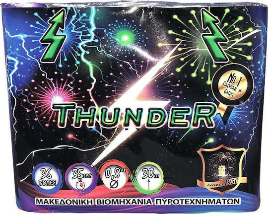 Mavipy Pachet Focuri De Artificii Aeriene Thunder 36 Focuri Cu 36 Focuri Și Durată 35 Secunde