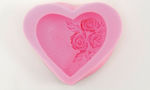 Mold Silicone Heart 7x5.5cm for Clay / Soap / Liquid Glass