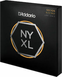 Daddario NYXL Bass 4-String Set Corzi Pentru Bas Nichel Wound 50 - 105 Medium Long Scale Daddario NYXL Bass 4-String Set Corzi Pentru Bas Nichel Wound 50 - 105 Medium Long Scale