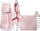 Guy Laroche Baby-Badetuch mit Kapuze Fairy Rosa