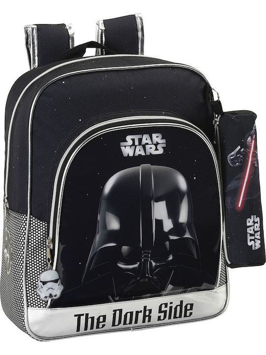 Safta Star Wars Vader School Bag Backpack Elementary, Elementary in Black color