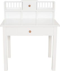 Kids Desk made of Solid Wood White 60x44x71cm H13215