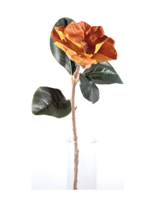 Supergreens Artificial Decorative Branch Magnolia Orange 75cm 1pcs