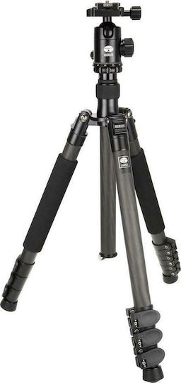 Sirui Sirui Camera Tripod ET-2204 Plus E-20 Ball Head Carbon Fiber Spherical Head Up to 145cm and 12kg Maximum Load