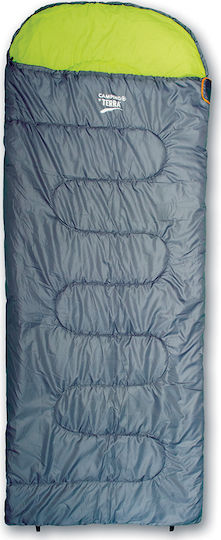Camping Plus by Terra Sleeping Bag Single Summer Classic 150 Grey/Green