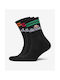 Ellesse Pullo SAAC1208 Αθλητικές Κάλτσες Μαύρες 3 Ζεύγη