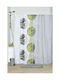 Eurocasa Fabric Shower Curtain 180x200cm Green