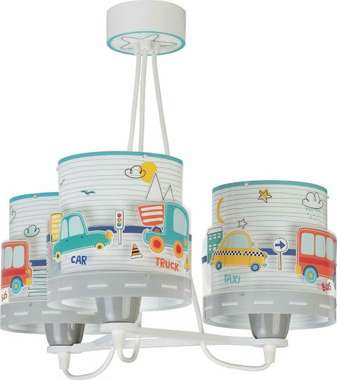 Ango Baby Travel Kronleuchter Kinderdeckenleuchte Deckenleuchte 23W mit Fassung E27 Mehrfarbig