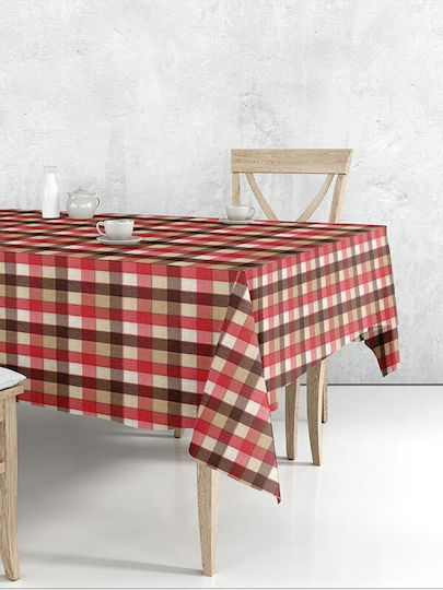 Sunshine Τραπεζομάντηλο 6997 Red 140x180εκ.