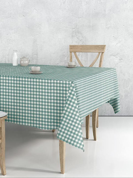 Sunshine Tablecloth 5467 Aqua 140x220cm