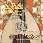 La Bella Set of Nylon Strings for Oud OU80-A Arabic Tuning