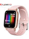 Lemfo T1 Smartwatch με Παλμογράφο (Ροζ)