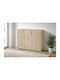 Дървен Обувна рафт 24 Oak 100x36x92см
