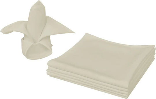 vidaXL Elastisch Küchenhandtuch Beige 50x50cm 100Stück
