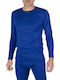 A.A UNDERWEAR Thermal Bluza termica pentru barbati cu maneci lungi Albastru