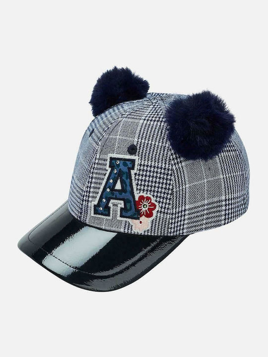 Mayoral Kids' Hat Jockey Fabric Gray