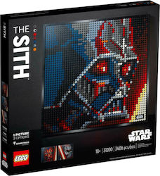 Lego Art Art Star Wars The Sith for 18+ Years Old