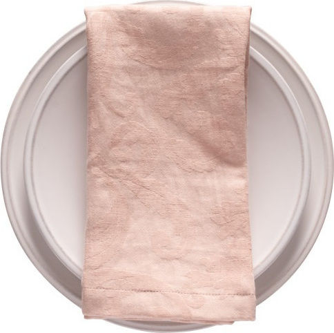 Costa Nova Πετσέτα Φαγητού Dalia Napkin με Σχέδιο Ροζ 47x47cm