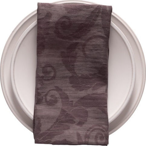 Costa Nova Kitchen Towel Dalia Napkin with Pattern Brown 47x47cm