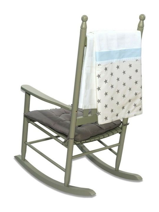 abo Decke Kinderbett Elephant Waffel Blau 100x1...