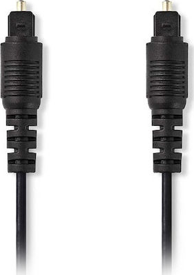 Nedis Cablu Audio Optic TOS masculin - TOS masculin Negru 2m (CAGB25000BK20)