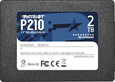 Patriot P210 SSD 2TB 2.5'' SATA III