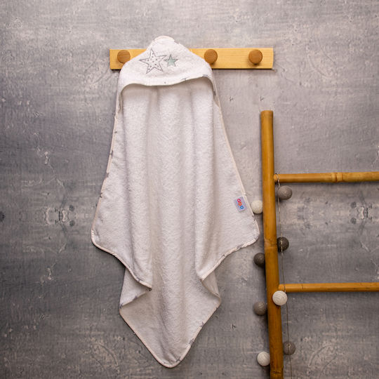 abo Baby Bath Towel Bathrobe Hooded 75x75cm