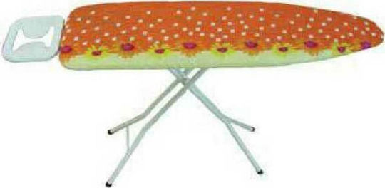 IRA Bügelbrett Für Dampfbügeleisen Zusammenklappbar Orange 115x39cm