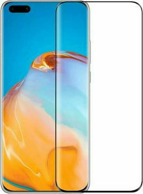 Nillkin 3D DS + Max Diamond Jade Black Full Face Tempered Glass (Huawei P40 Pro)