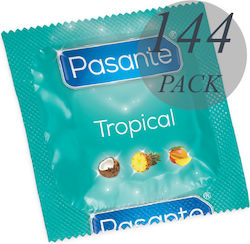 Pasante Prezervative Tropical 144 Buc 53mm Natural